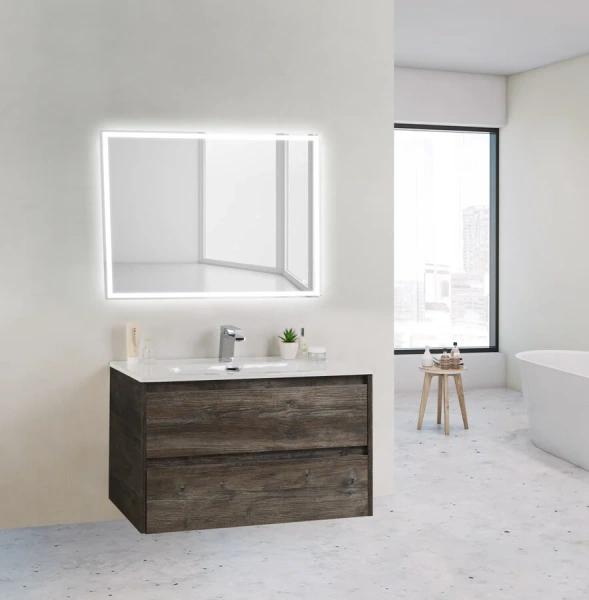 Тумба под раковину подвесная BelBagno Kraft 70 см pino pasadena KRAFT 39-700/390-2C-SO-PP (детальная фотография), подвесная, пристенная