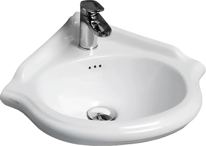 Раковина Azzurra Jubilaeum 41 см угловая JULS0353500MBI (JUB35/AN bi)*1 (детальная фотография)