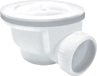 Сифон для поддона WasserKRAFT белый