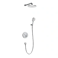 Душевой комплект Black&White Universe хром