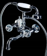 Смеситель для ванны Boheme Flora с душем