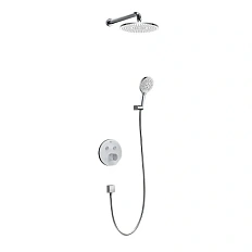 Душевой комплект Black&White Universe хром