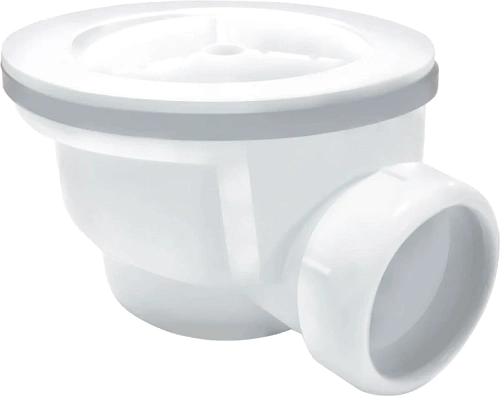 Сифон для поддона WasserKRAFT белый - фото 2