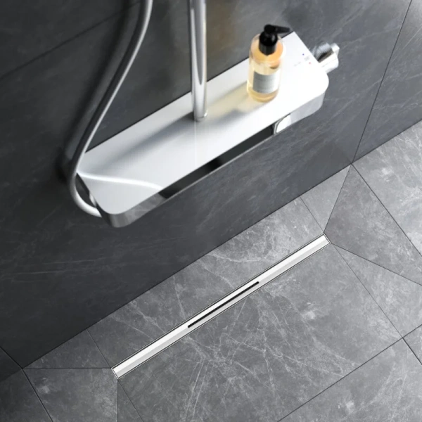 Душевой лоток Am.Pm MasterFlow 60 см хром матовый W01SC-S11-060-05SB (детальная фотография), душевой лоток index_1