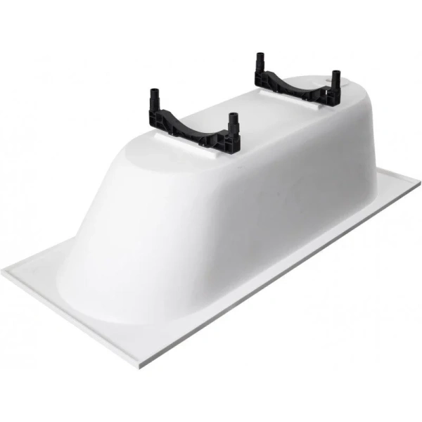 Ванна из искусственного камня Allen Brau Evo Oberon 2.3EV02.20, 170 х 75 см, белая (детальная фотография), прямоугольные