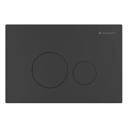 Клавиша смыва Aqueduto CIRCULO Novo черная матовая - фото 2