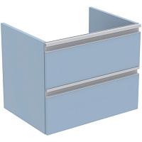 Тумба под раковину подвесная Ideal Standard Tesi 60 см серо-голубой матовый