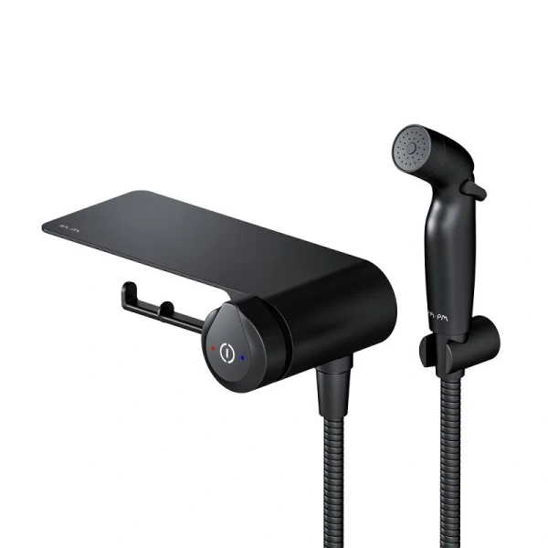 Гигиенический душ со смесителем Am.Pm X-Joy черный F0H85A822 (детальная фотография)
