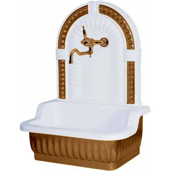 Раковина напольная Migliore Olivia бронза 27015 (детальная фотография)