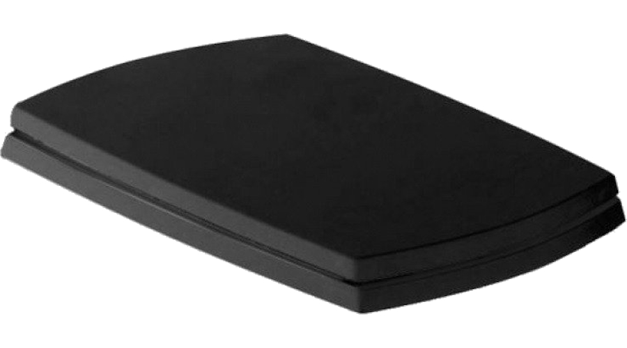 Крышка-сидение с микролифтом Artceram Jazz черная, петли хром JZA006 03 71 (детальная фотография)