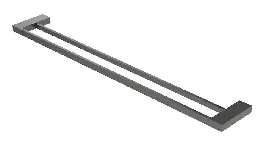 Полотенцедержатель Cezares Slider оружейная сталь SLIDER-THD-80-GM (детальная фотография)