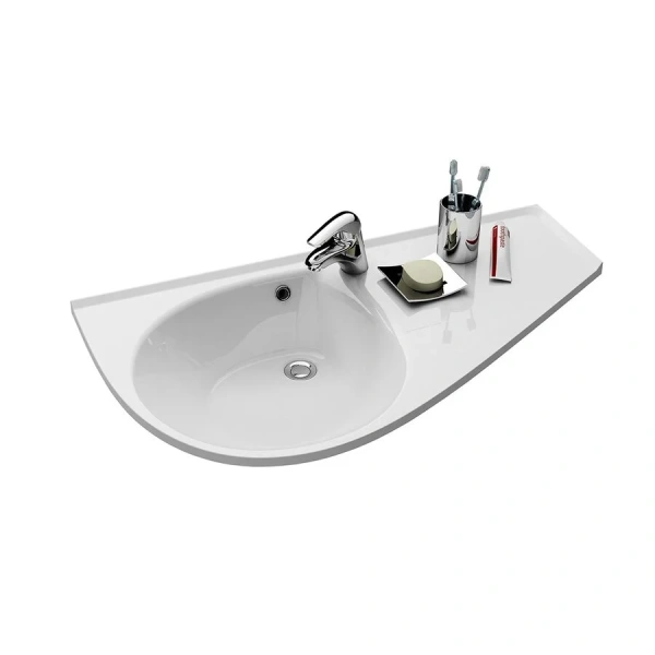 Раковина Ravak Avocado Comfort (детальная фотография), подвесные, пристенные