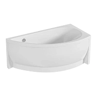 Ванна акриловая 1MarKa Piccolo 01пик1770пкп, 150 x 75 см, правая, с панелью, каркасом и сливом-переливом, белая