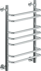 Полотенцесушитель водяной Ника Quadro 60x40 см хром