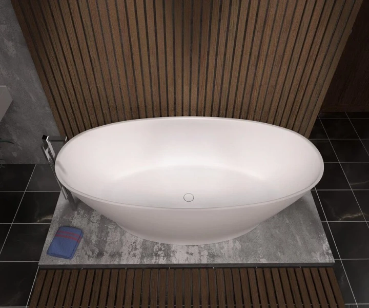 Ванна Radostone Adriana VADA10000170, белый (детальная фотография), овальные