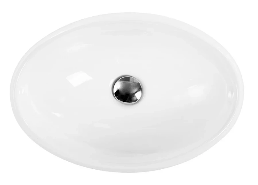 Раковина BelBagno 50 см накладная BB1085 (детальная фотография), в форме чаши, круглой формы