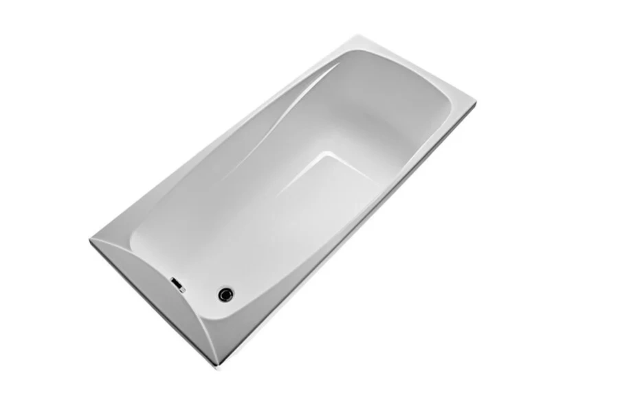 Акриловая ванна Eurolux Троя E1017070039, 170 х 70 см, белая (детальная фотография), без гидромассажа, недорогие