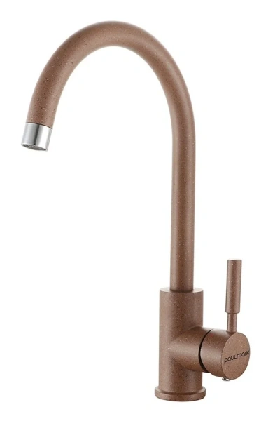 Смеситель для кухни Paulmark Holstein терракот Ho212063-307 (детальная фотография)