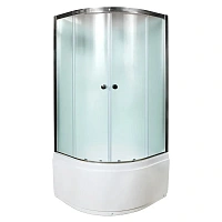 Душевая кабина Deto D 100х100 см высокий поддон