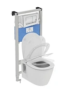 Унитаз с инсталляцией Ideal Standard Connect ProSys Solea M1 c механической панелью смыва