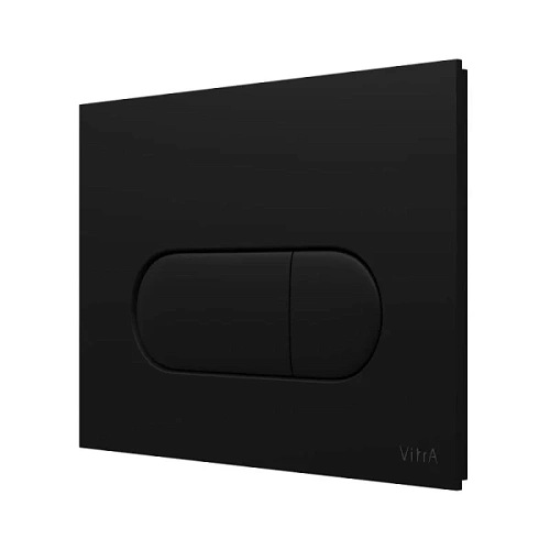 Клавиша смыва VitrA Root Round черная матовая - фото 3