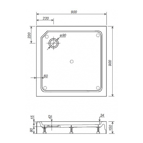 Схема (детальная фотография), средние от 15 до 30 см