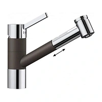 Смеситель для кухни кофе Blanco Tivo-S