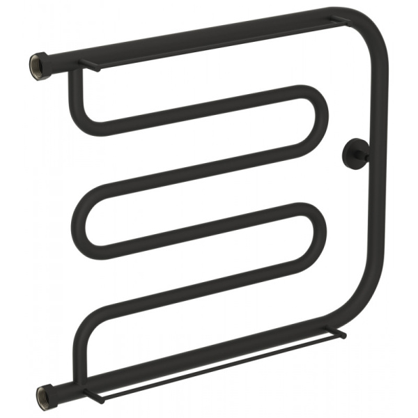 Полотенцесушитель водяной Сунержа Лира 65x50 см тёмный титан муар 15-0012-5065 (детальная фотография)