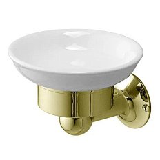 Мыльница для ванной Devon&Devon New York светлое золото