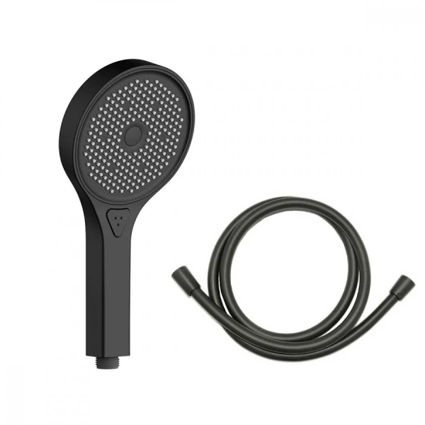 Душевой комплект Vincea черный VSFW-422T2MB (детальная фотография), современные, hi-tech