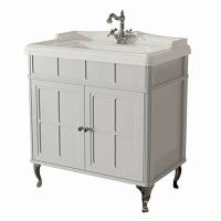 Тумба под раковину напольная Caprigo Borgo 80 см серая