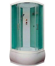 Душевая кабина Bas Арона 100, цвет чёрный