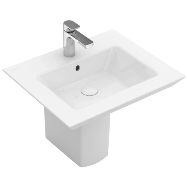 Полупьедестал для раковины Villeroy&Boch Metric Art 524400 (детальная фотография), подвесные