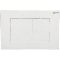 Клавиша смыва Black&White Universe белая