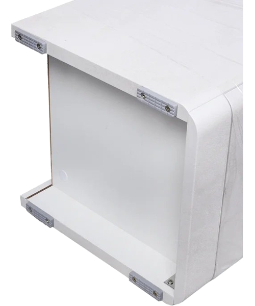 Шкаф-пенал напольный Style Line Атлантика 30 см бетон крем СС-00002277 (детальная фотография), напольные