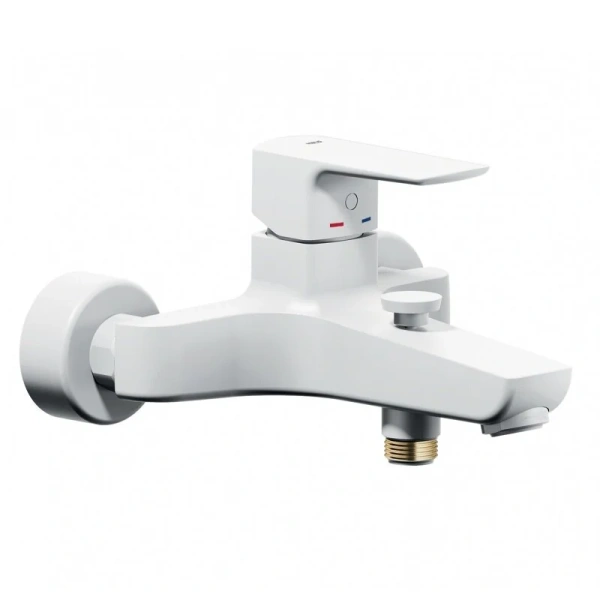 Смеситель для ванны Nobili Acquaviva белый матовый VV103110/1WM (детальная фотография)