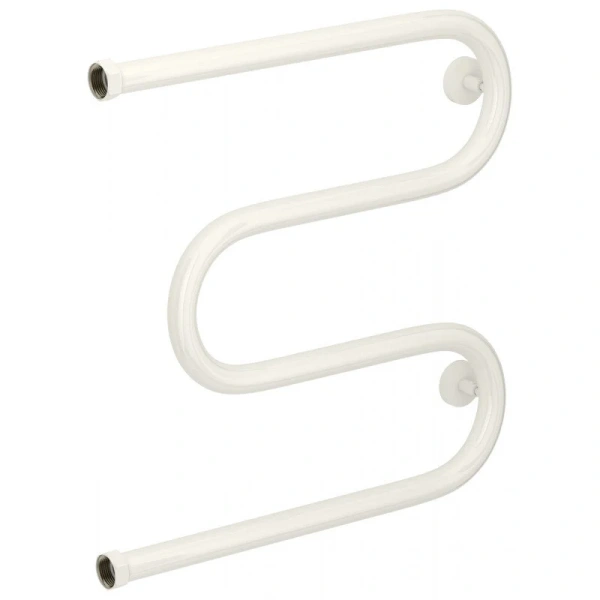 Полотенцесушитель водяной Сунержа М-образный 50х50 см белый 12-4007-5050 (детальная фотография)