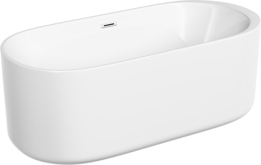 Ванна акриловая Sancos Fiori 170x80 см отдельностоящая FB04 (детальная фотография)