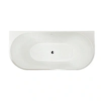 Ванна акриловая Royal Bath Riva RB610212CH, 170 x 78 см, цвет белый