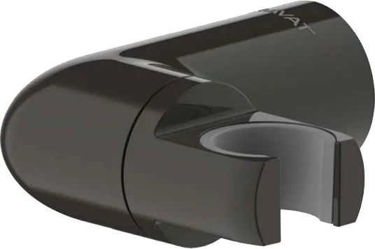 Держатель для душа Bravat черный P7185BW-ENG (детальная фотография)