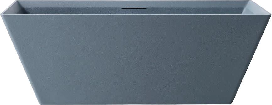 Ванна из искусственного камня Abber Berlin 170x75 см серая AM9912G (детальная фотография)