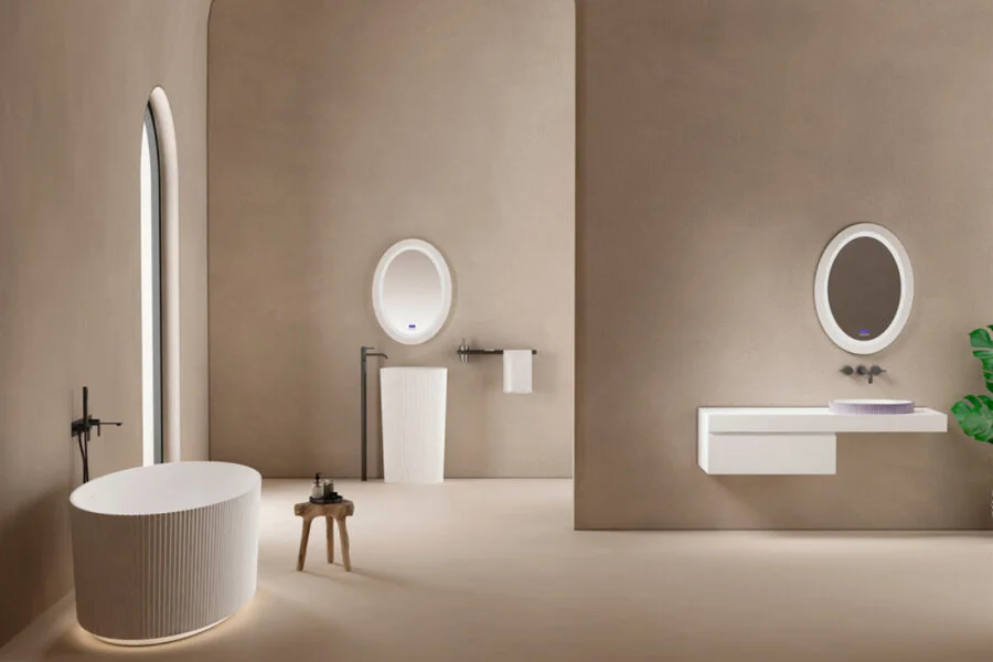 Раковина Abber Stein 50 см фиолетовая AS2603Violett (детальная фотография), другие