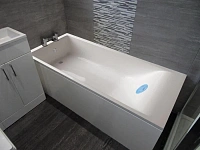 Ванна Marmo Bagno Алесса NEW 170 х 70 см искусственный камень, MB-AL170-70