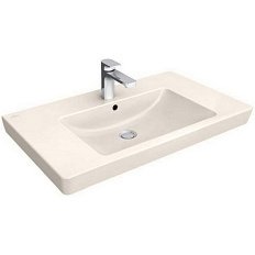 Раковина Villeroy & Boch Subway 2.0 80 см цвет пергамон с покрытием CeramicPlus