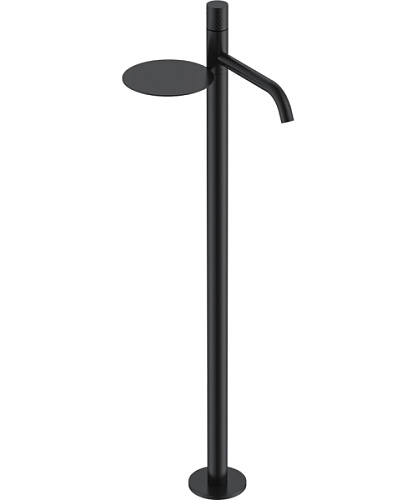 Смеситель для раковины Boheme Stick черный Diamond - фото 1