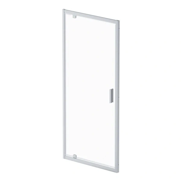 Душевая дверь в нишу Am.Pm Gem 90 см профиль хром матовый W90G-90-1P-MT (детальная фотография)