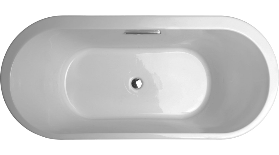 Ванна акриловая Jacob Delafon Evok 170x75 см овальная C18347K-00 (детальная фотография), акриловые
