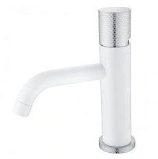 Смеситель для раковины Boheme Stick white touch chrome