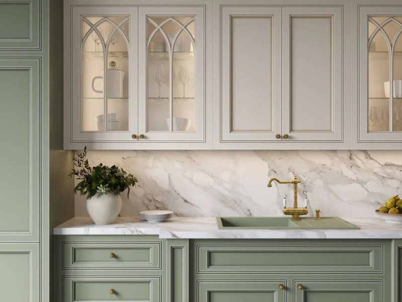 Мойка для кухни Omoikiri Sumi 86A-WG 86 см wind green 4997107 (детальная фотография), прямоугольной формы