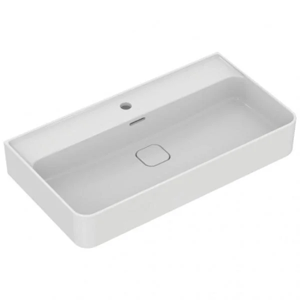 Раковина Ideal Standard Strada II 80 см с отверстием под смеситель, с переливом T300101 (детальная фотография)